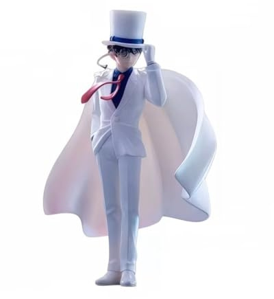 SEGA Detective Conan Kid the PHANTOM THIEF Statue Collection Premium Xross Link Figure Japan - Blanc - Hauteur 19 cm