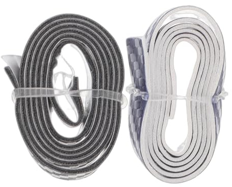 TOYZFRIENDY 10 pièces Lot de Bandes de Protection Autocollantes pour Raquette de Tennis de Table Bandes Latérales Résistantes Aux Chocs Faciles à Appliquer Retirer Protège-Bords pour