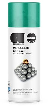 COSMOS LAC Spray Pintura Verde Metalizado N334 400 Ml