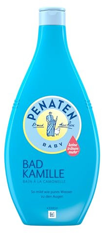 PENATEN Kamille Bad (750 ml), milder Baby Badezusatz zum Baden mit natürlichem Kamilleextrakt, Kamillenbad & Pflegebad reinigt sanft ohne Tränen, sehr milde Pflege für zarte Babyhaut