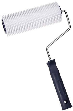 Sourcing map Rouleau à pointes en latex 17,8 cm Hauteur des dents 11 mm