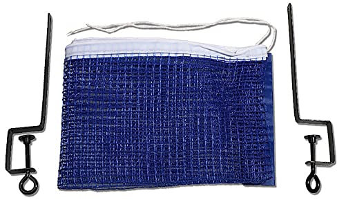 LUMoony Bordtennisnät, bordtennis, nät, bordtennis, ersättningsnät 1,8 m x 15 cm, utdragbart bordtennisnät, bärbart med konsol, bordtennisnät för bordtennis, tillbehör, inomhus, utomhus