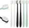 WLLHYF 6 PCS Extra weiche Zahnbürste Micro Nano Zahnbürsten Sterile Faser Erwachsene Zahnbürste Schmerzlos Bürsten für empfindliche Zahnfleisch Zähne Oral Gum Rezession Kind Kinder (Set 1, 6)