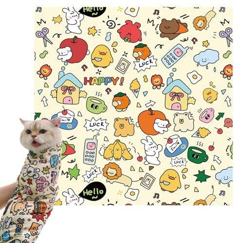 Katt Swaddle Wrap – kattdräktspåse, tygpåse, repfri, självklösande