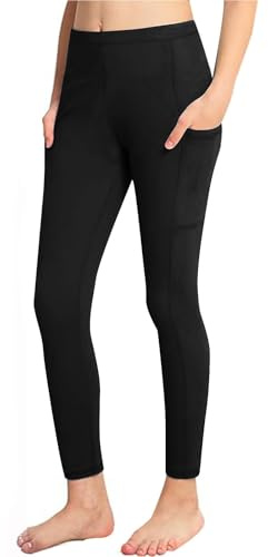 Leggings de Sport pour Filles Collant Opaque Enfant Fille Doux et Respirant Legging Long Pantalon entraînement décontracté Style légant vêtements Base Fête Ballet Danse Uniforme