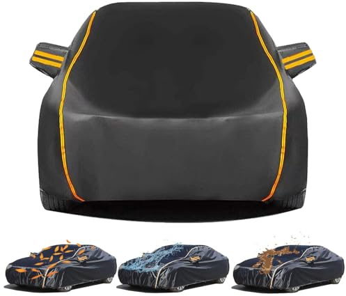 Housse de Protection Complète pour Nissan Sentra, Oxford, Imperméable, Résistante au Soleil, Aux Intempéries, avec Fermeture éclair, pour Garage