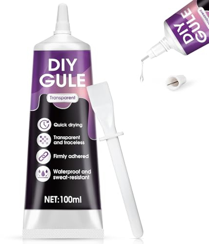 Allisway Colla Liquida Trasparente, 100ml Colla Modellismo, Colla Liquida, Trasparente e ad Asciugatura Rapida, Progetti Creativi Fai da te Adatti a Modelli, Plastica e Ceramica