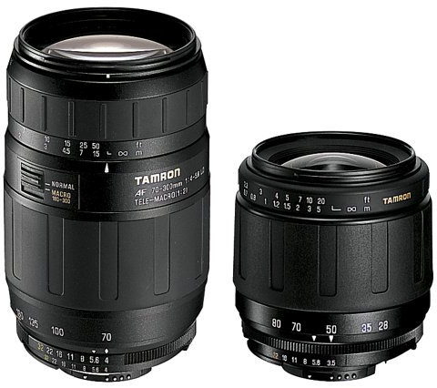 Tamron Twin Zoom Kit 1: AF28-80mm/AF70-300mm Lens with Bag for Konica Minolta and Sony DSLR Cameras
