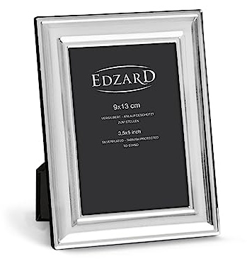 Edzard cornice per foto Sunset per foto 9 x 13 cm, placcato in argento pregiato, antiossidante