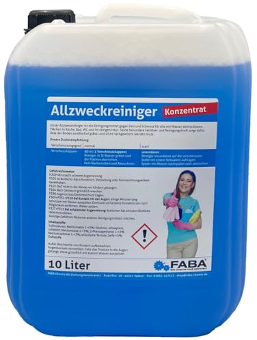 FABA Allzweckreiniger Bodenreiniger Konzentrat 10 Liter