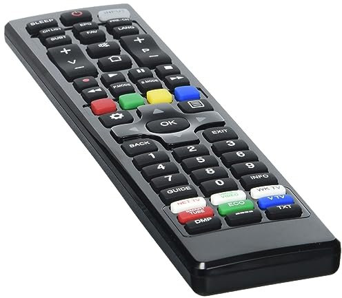 Superior Electronics Replacement Hisense - Telecomando Universale per Tutti i Televisori Hisense - Pronto all’Uso Senza Programmazione - Compatibile con Smart TV - Nero - SUPTRB028