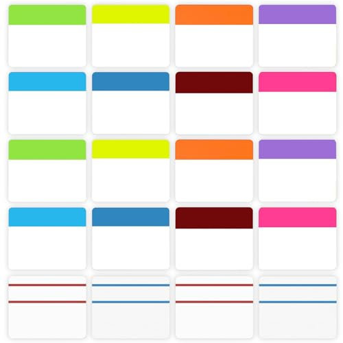 400 Blätter Transparente Haftnotizen, THETAG Page Marker Set Selbstklebende Haftmarker, Selbstklebend Notes Tabs Index Sticker Tabs, Transparente Haftnotizen Sticky Tabs für Seitenmarkierung