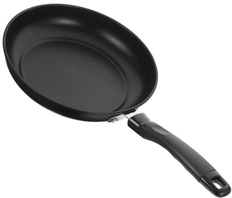LIFKOME 24cm Mini Stone Frying Pan Non-Stick Pan Heat Resistant Handle Great for Omelette Pancake and Sandwich Cooking Induction Suitable Random Style
