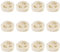 Esponjas Naturales De Luffa，Regerly 12 Piezas Esponja De Lufa Jabonera Esponja Jabonera Cojín De Jabón Hecho De 100% Esponja De Lufa Esponja Para Lavar Platos Limpieza De Cocina y Duchas De Baño