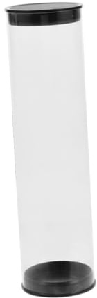 FytStycale Scatola Porta Palline da Golf Trasparente, Organizer Antipolvere, Contenitore a Forma di Tubo per Palline da Golf per Adulti, Imballaggio per Giocator, 4.5 Cm X 4.5 Cm X 22