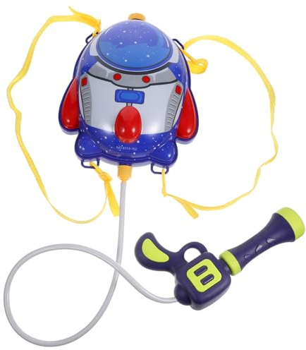 FUNNETOYU Zaino Spara-Acqua Estivo Giocattolo Acqua Zaino Grande Antiperdita Cinghia Regolabile per Giochi in Spiaggia e Piscina Gioco Multigiocatore a lungo Raggio 5-8 Colore Casuale