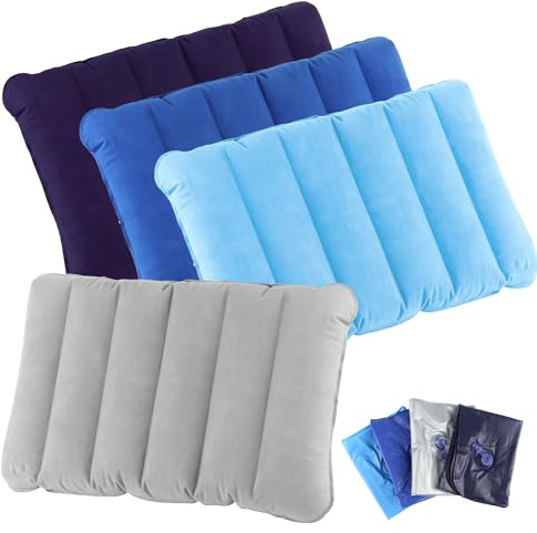 TYSM-CC 4 Piezas Almohada Hinchable Playa Almohada Inflable Almohada