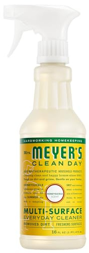 Mrs. Meyer's Multi-Surface Everyday Cleaner Honeysuckle 16 Fluid Ounce