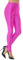 Smiffys 80er-Jahre Elastan-Disko-Leggings, Neonpink
