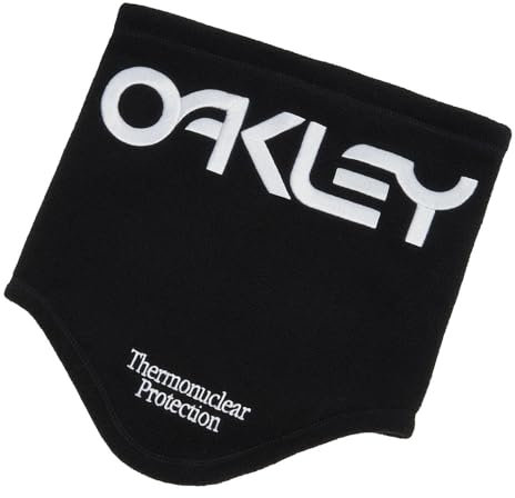 Oakley Men's Thermonuclear Protection Neck Gaiter TNP, Blackout, One Size