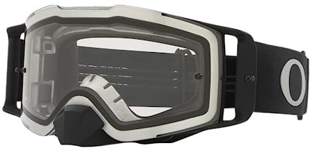Oakley Front Line MX Tuff Blocks Adult Off-Road Motorcycle Goggles - Black Gunmetal/Clear/One Size
