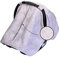 Disney Baby by J.L. Childress Reversible Infant Car Seat Canopy - Shade and Privacy Cover for Baby Girl, Lavender Minnie Mouse