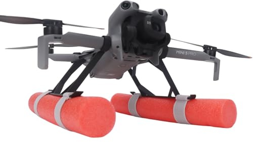 Mini 5 Pro Tren de aterrizaje flotante de Agua,Drones Soporte flotante de agua Piezas del marco de flotabilidad para DJI Mini 5 Pro