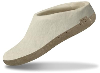 Glerups Unisex Model B Grey Slipper - 47 ,47 (US Men's 13) B(M) US