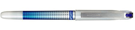 Uni-ball 125989000 0.7 mm Fine Eye Needle Rollerball Pen - Blue (Pack of 12)