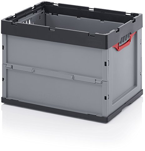 Auer Packaging Profi-Faltbox 60 x 40 x 42 inkl. gratis Zollstock Eurobox Lagerbox Transportbox stabil 60x40x42 groß