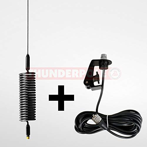 Thunderpole Mini Orbitor Aerial & Gutter Mount Kit | Springer CB Radio Antenna