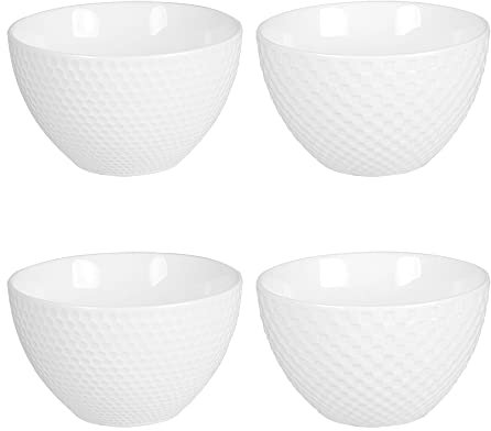 Table Passion - Coffret de 4 coupelles Snow white 11,5 cm