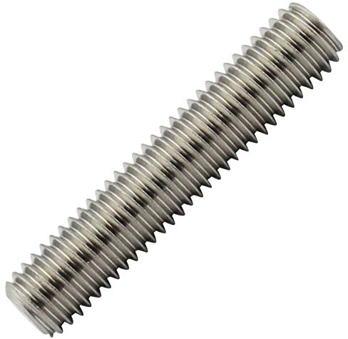 D2D | VPE: 10 Stück - Gewindestifte - Größe: M6 x 60 mm - nach DIN 913 mit Innensechskant (ISK) und Kegelkuppe aus Edelstahl A2 / V2A - Madenschrauben