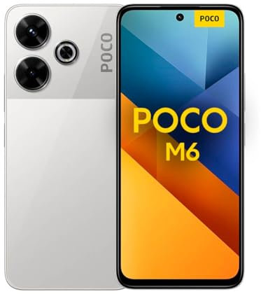 Xiaomi POCO M6 8 Go/256 Go Argent (Silver) Double SIM