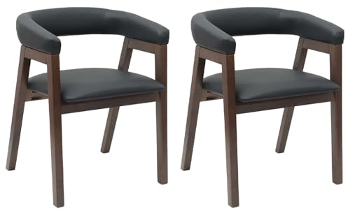 vidaXL Dining Chairs 2 pcs Light Brown 54 x 57 x 73 cm, Dining Room, Modern, Durable, Functional Designs for Contemporary Spaces, for Family Gatherings and Entertaining Guests
