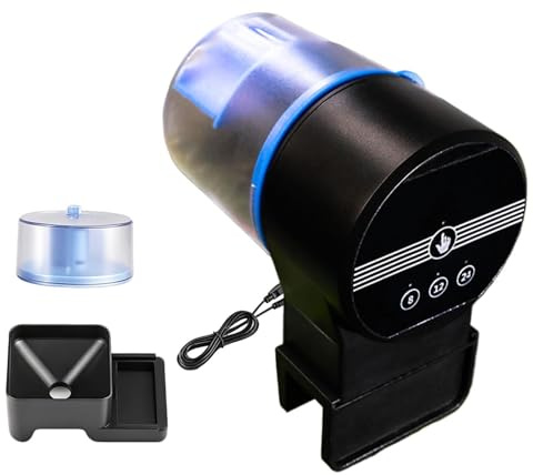 Mangiatoia Automatica Pesci Con Timer Intelligente Ricaricabile