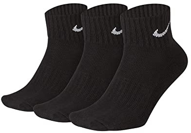 Nike Cushion Calze Da Training, Nero (Black/White), 38-42 (M) Unisex - Adulto