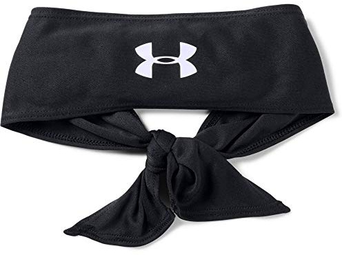 Under Armour Adult UA Armour Tie Headband OSFA Black