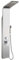 Colonne de douche hydromassage avec panneau de douche en acier inoxydable 304 avec mitigeur 5 fonctions, panneau de douche multifonctionnel, douche spa pour salle de bain-140CM