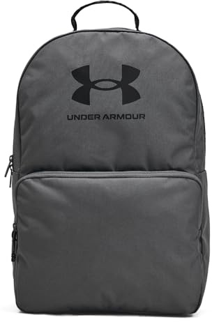 Under Armour Unisex Essential Backpack, Water-Resistant Sports Bag With Top Grab Handle, Comfortable Gym Bag for Training and Outdoor Pursuits,Castlerock/Black/Black,OSFM