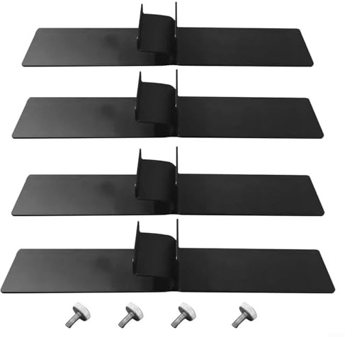 PETSTIBLE Almohadillas de pie de placa de calentador infrarrojo resistente, pies de placa infrarroja, soporte de soporte de pie de suelo, diseño de reducción de ruido, adecuado para uso doméstico (4