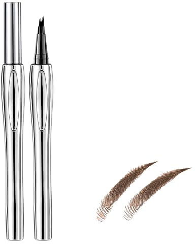 Lápiz de Cejas Microblading, Eyebrow Pencil con aplicador 4 punta micro horquilla, Duradero y Resistente a Las Manchas, Crea Maquillaje Cejas Aspecto Natural sin Esfuerzo-02