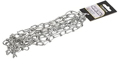 Sterling KZ24L2 Cadena anudada, zinc brillante