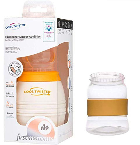 NIP Flaschenkühler Cool Twister NEU inkl. 2 NIP Meßbecher mit wärmeisolierendem Silikonring