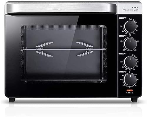 CAZARU Horno de Vapor Inteligente, Horno WiFi para encimera, Horno programable de recalentamiento, Horno de convección de Acero Inoxidable, minihornos de 32L