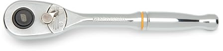 GEARWRENCH 1/4 Drive 90-Tooth Quick Release Teardrop Ratchet | 81014T