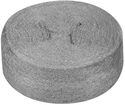 SDLDEER Lana de Acero,9m Lana de Acero contra los Ratones, Lana de Acero Roedor para Agujeros Grietas Limpieza Paredes,Lana de Acero para Casas, Jardines y garajes