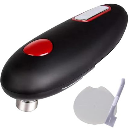 Abrelatas Eléctrico, Botón Eléctrico De Un Toque Abrelatas Electrónico, Adecuado Para Abrir Latas De Diferentes Tamaños Abridor Latas Adecuado Para Viajar