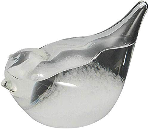 Prévisions Météo en Verre Tempête, Bouteille en Verre Baromètre Weather Predictor, Bouteille De Prévisions Météorologiques Liquides pour Bureau Et Décoration Intérieure (A)