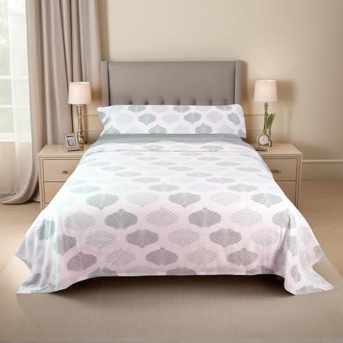 Juego de Sábanas Pirineo Termica - 3 Piezas para Cama 150 -Sábanas Polar para Invierno Cama Matrimonio -Bajera Ajustable 150x190/200+30cm, Encimera 230x270cm y una Funda Almohada 45x160cm -Hoja